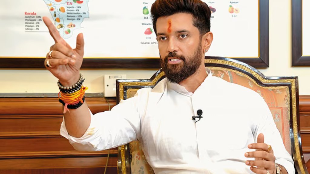 Chirag Paswan ने यूपी सरकार के नेम प्लेट फैसले पर दिया बयान, कंगना रनौत के बयान पर जताई नाराजगी