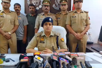 Kanpur: पुलिस मुठभेड़ में लुटेरे के पैर में लगी गोली, साथी समेत हुआ गिरफ्तार