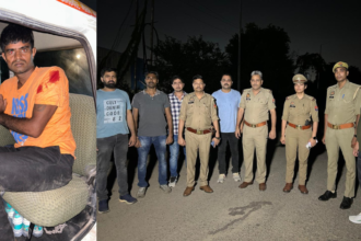 Noida: पुलिस और शातिर मोबाइल चोर के बीच मुठभेड़, बदमाश घायल