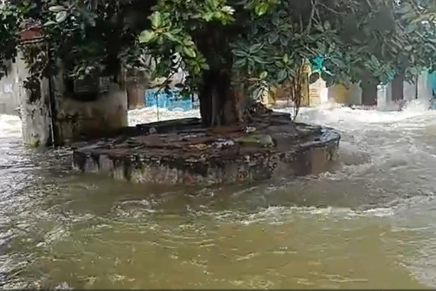 दुगारी बांसी में बाढ़ की स्थिति पर प्रशासन हरकत