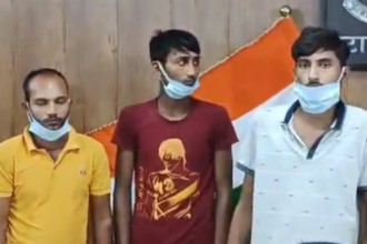 Etawah: पुलिस मुठभेड़ में लुटेरे गिरफ्तार, बाइक और हथियार बरामद