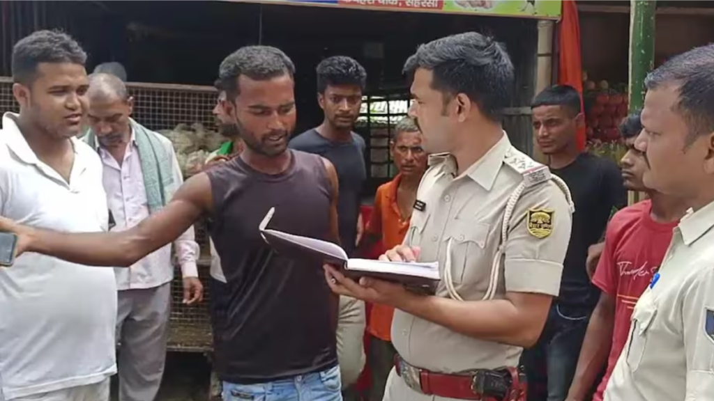 चिकन के रेट को लेकर गोलीबारी