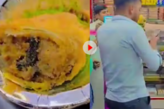 Ghaziabad में समोसे में मिली मेंढक की टांग, मिठाई की दुकान पर मचा हंगामा