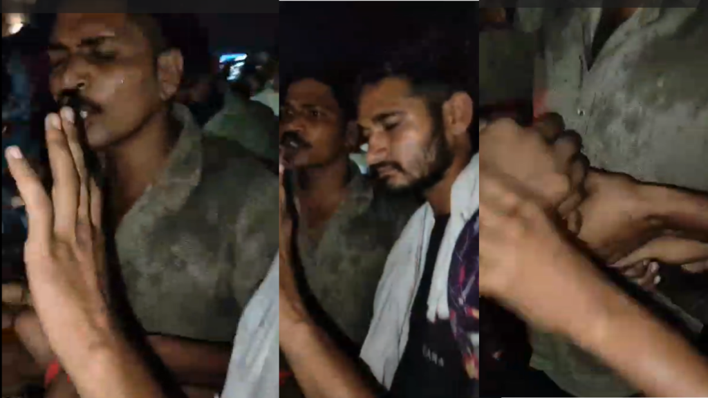 अमरोहा: भीड़ में थार चढ़ाकर भागे दबंग, 5 लोग घायल,