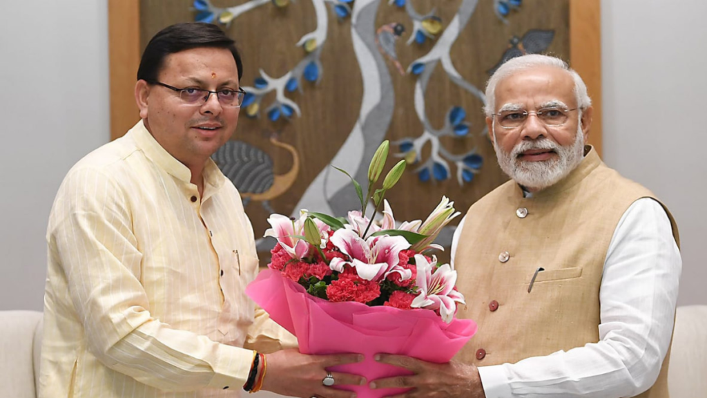 Uttarakhand: CM पुष्कर सिंह धामी को जन्मदिन की हार्दिक शुभकामनाएँ