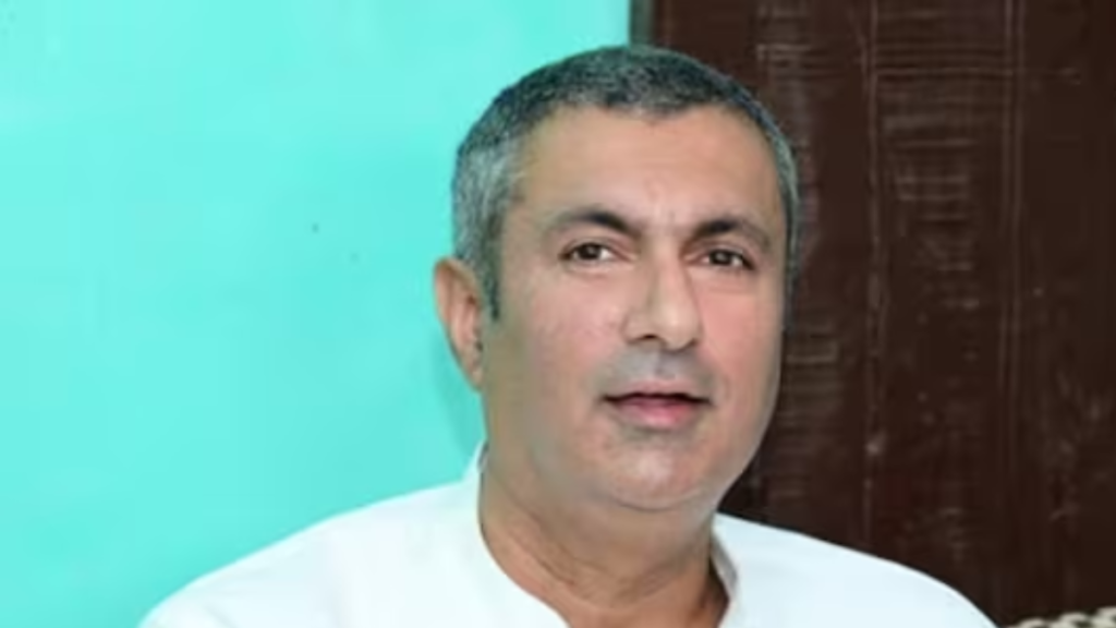 कांग्रेस उम्मीदवार अनिरुध चौधरी