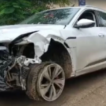 भाजपा प्रमुख के बेटे की ऑडी ने मारी कई वाहनों को टक्कर