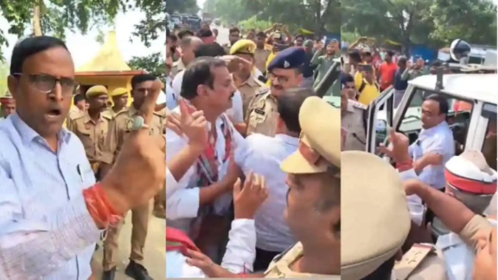Uttar Pradesh: SDM से बदसलूकी का वीडियो वायरल! सपा विधायक ने धक्का देकर गाड़ी में बैठाया, मुंह पर रखी उंगली