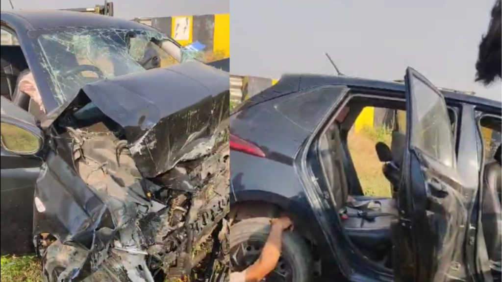 Delhi-Mumbai-Vadodara Expressway: दर्दनाक हादस में हरियाणा पुलिस के सब-इंस्पेक्टर समेत दो लोगों की हुई मौत