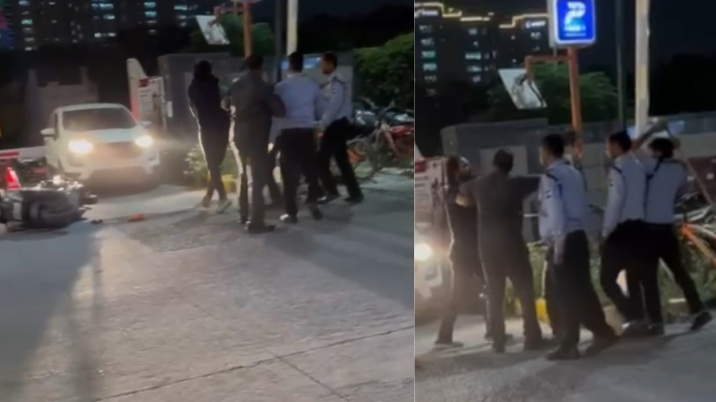 Noida: सोसाइटी गेट पर कार स्टिकर की वजह से हुआ विवाद, गार्ड और रेसिडेंट के बीच जमकर चले लाठी-डंडे, वीडियो हुआ वायरल