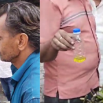 Bijnor: सिंघाड़े पर तेजाब डालने के आरोप में एक व्यक्ति की पिटाई