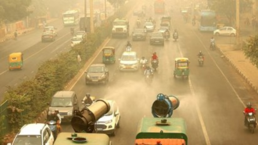 Delhi में धूल रोधी अभियान शुरू