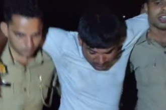 Kanpur जवाबी फायरिंग में लुटेरे को लगी गोली, पुलिस ने किया गिरफ्तार (1)