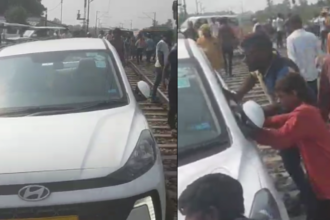 Uttar Pradesh: रेलवे ट्रैक पर अचानक आ गई कार और सामने से आ रही थी ट्रेन, फिर हुआ चमत्कार और टल गया बड़ा हादसा