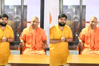 Gorakhpur: CM योगी से मिले हिंदू युवा वाहिनी के आयुष त्यागी, डासना देवी मंदिर हमले की दी जानकारी