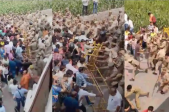 Ghaziabad महापंचायत पर बवाल: डासना मंदिर के बाहर जुटे 36 बिरादरियों के लोग, पुलिस ने किया लाठीचार्ज