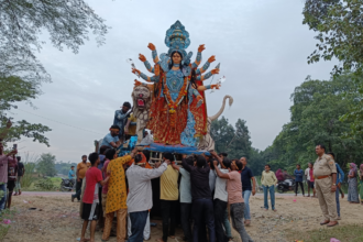 Uttar Pradesh: बहराइच में मूर्ति विसर्जन के दौरान साम्प्रदायिक बवाल, गोली लगने से एक युवक की मौत