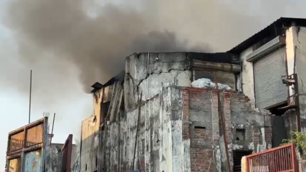 Haryana: बहादुरगढ़ में जूता फैक्ट्री में लगी भीषण आग, करोड़ों का माल जलकर राख