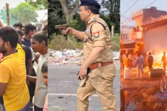 Behraich में दंगाइयों ने हाईवे किनारे घरों-दुकानों को फूंका, समाजवादी पार्टी ने की सेना बुलाने की मांग