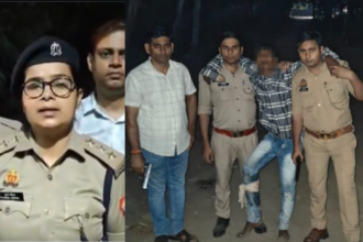 Ghaziabad में 7 साल की बच्ची से दुष्कर्म का आरोपी पुलिस मुठभेड़ में घायल, हुआ गिरफ्तार