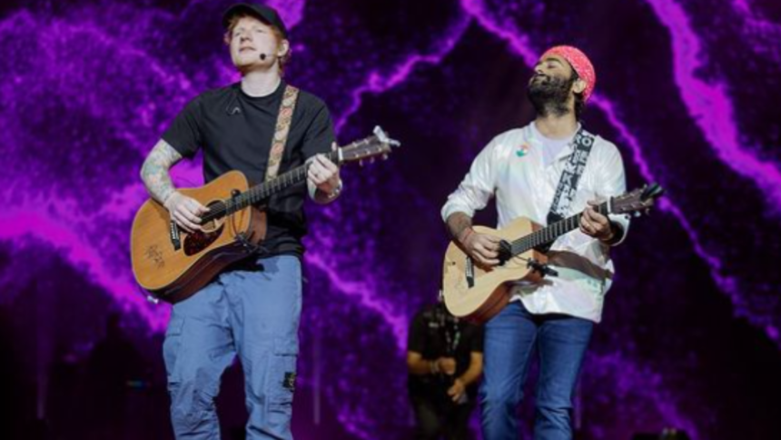 एड शीरन और Arijit Singh की ‘परफेक्ट’ रिहर्सल का BTS वीडियो वायरल, ‘तुम ही हो’ से शुरू हुई फैन फॉलोइंग 1 एड शीरन और Arijit Singh