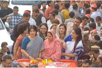 Kanpur: Dimple Yadav ने नसीम सोलंकी के समर्थन में किया रोड शो, जीत का विश्वास जताया