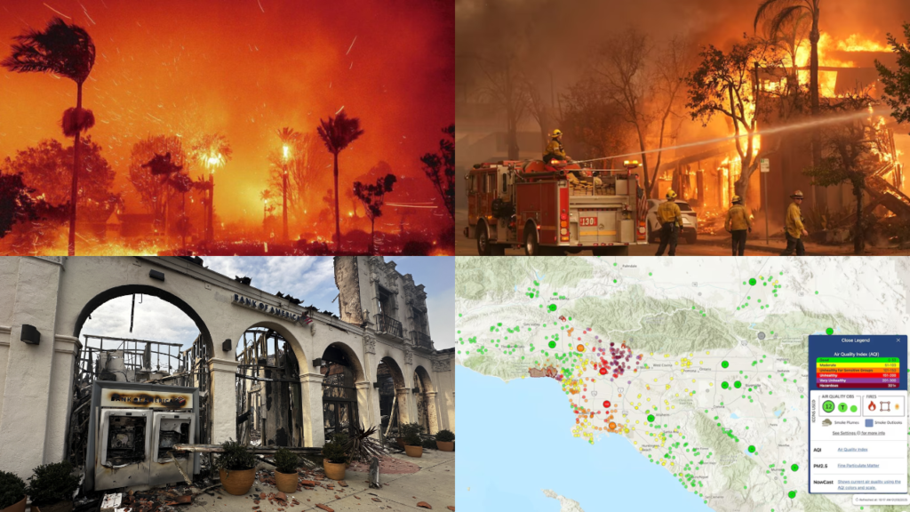 california los angeles wildfire