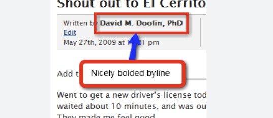 Friends Media Inventory: Publication with Byline 1 Byline