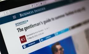Friends Media Inventory: Sponsored Article 1 sponsored 1